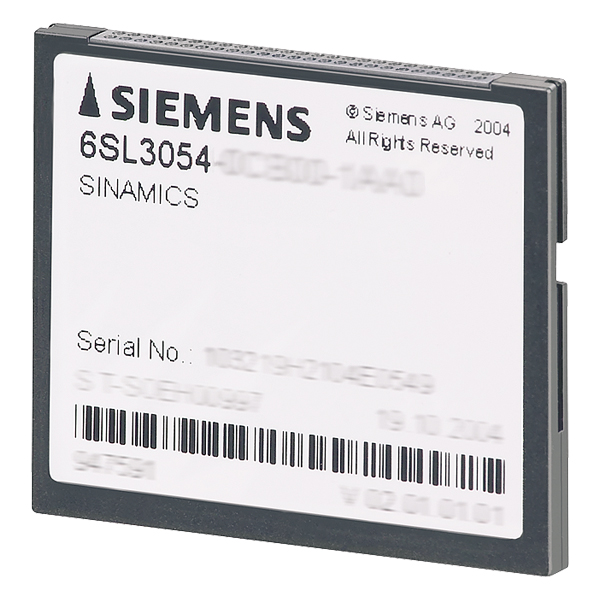 6SL3054-0EJ00-1BA0 New Siemens SINAMICS S120 CompactFlash Card